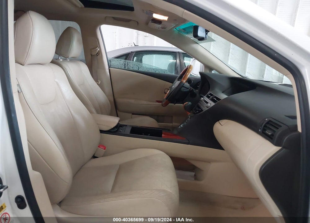 2010 LEXUS RX 350 VIN: 2T2ZK1BAXAC033829