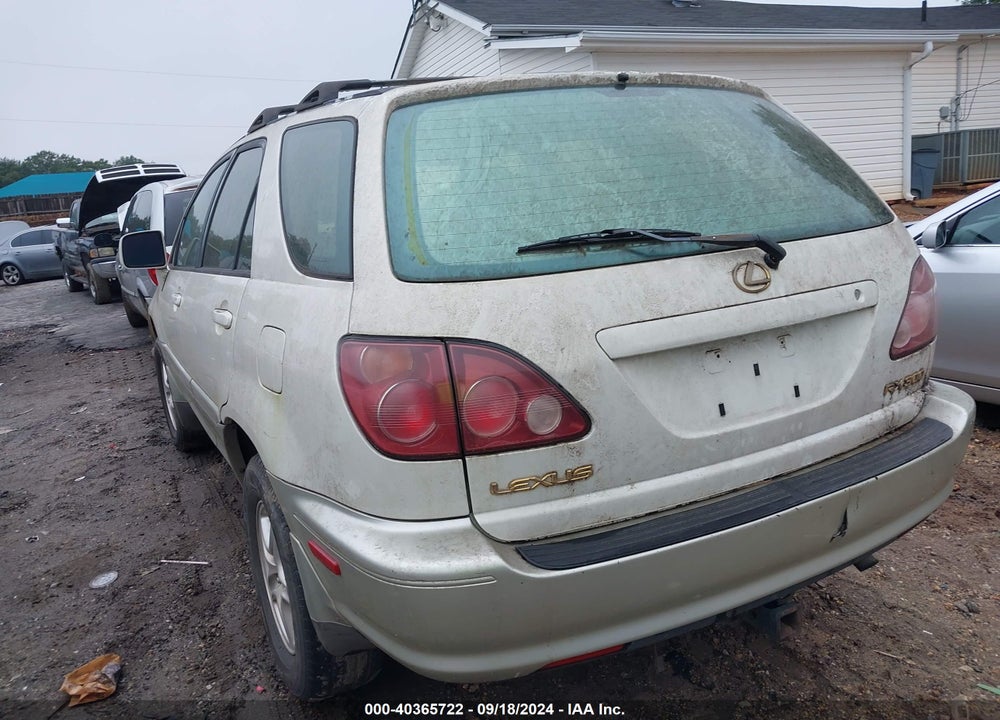 2000 LEXUS RX 300 VIN: JT6GF10U7Y0071897