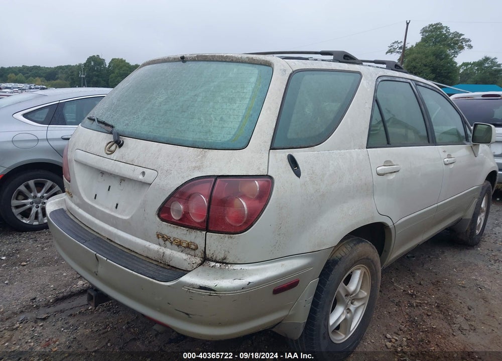 2000 LEXUS RX 300 VIN: JT6GF10U7Y0071897