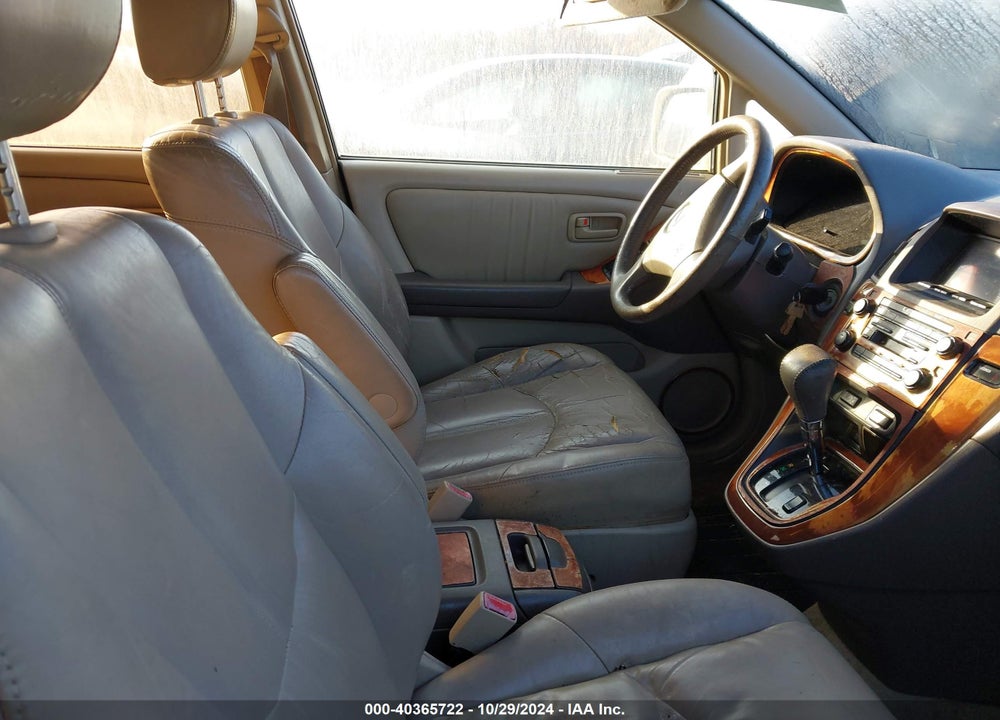 2000 LEXUS RX 300 VIN: JT6GF10U7Y0071897