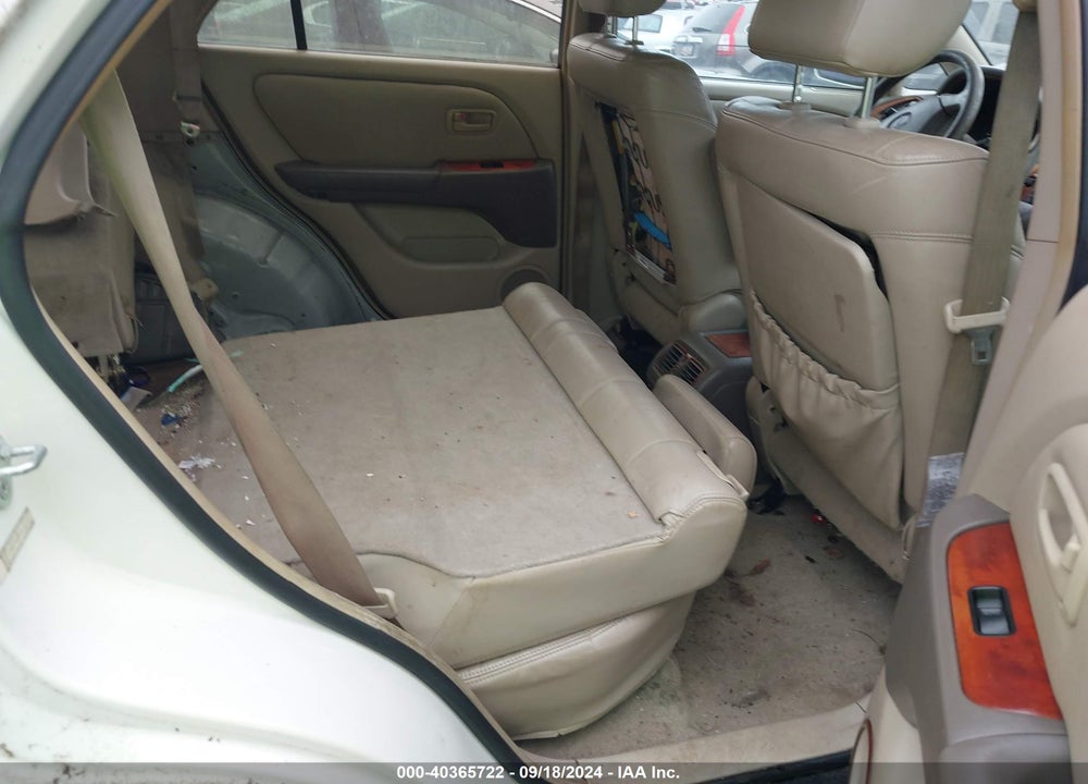 2000 LEXUS RX 300 VIN: JT6GF10U7Y0071897