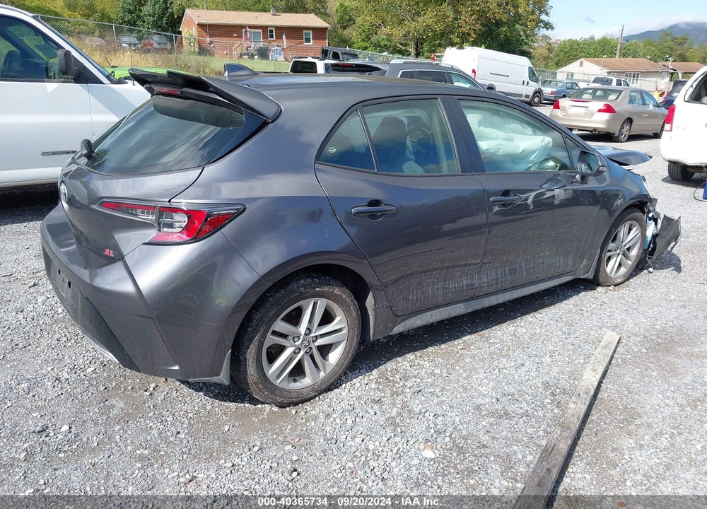 2022 TOYOTA COROLLA SE VIN: JTND4MBE9N3180148