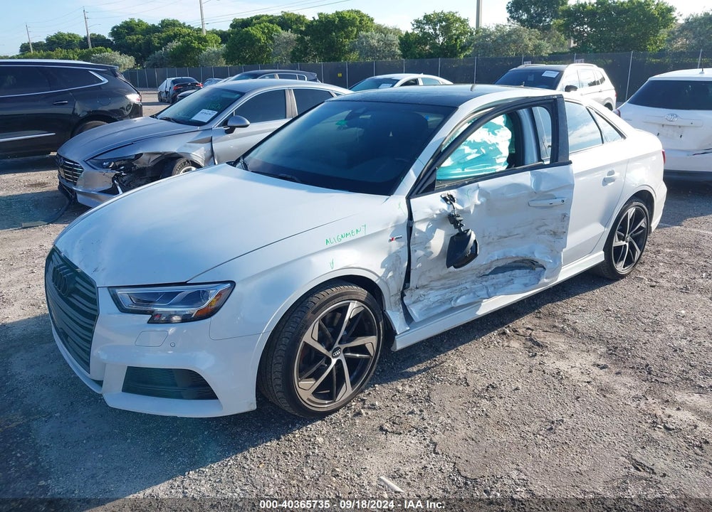 2020 AUDI A3 PREMIUM PLUS 45 TFSI S LINE QUATTRO S TRONIC VIN: WAUJEGFFXLA104906