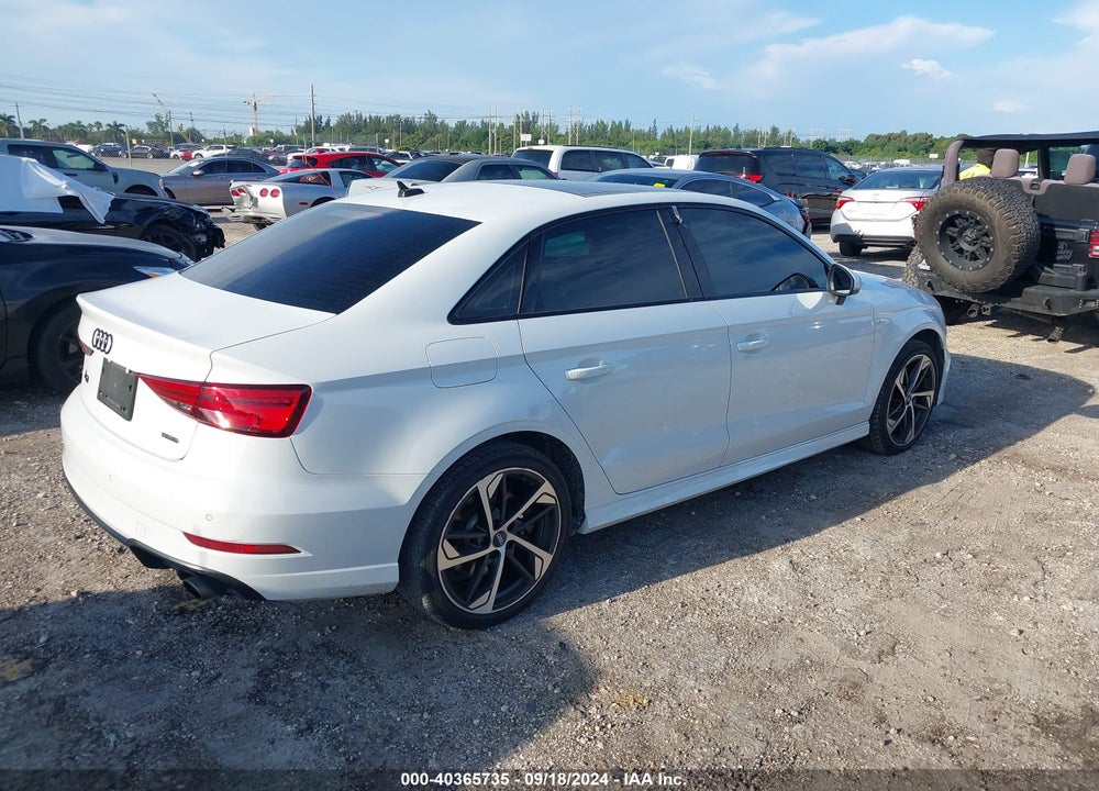 2020 AUDI A3 PREMIUM PLUS 45 TFSI S LINE QUATTRO S TRONIC VIN: WAUJEGFFXLA104906