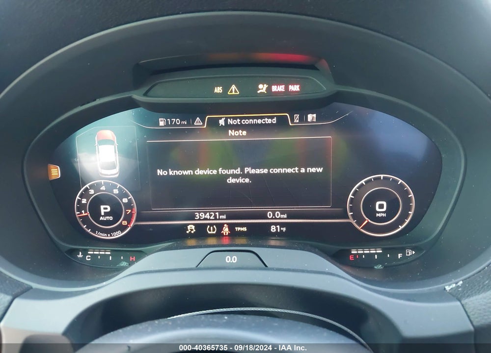 2020 AUDI A3 PREMIUM PLUS 45 TFSI S LINE QUATTRO S TRONIC VIN: WAUJEGFFXLA104906
