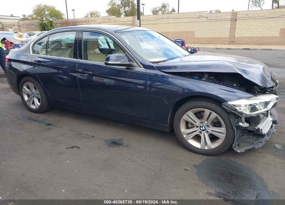 2017 BMW 330I VIN: WBA8B9G34HNU53552