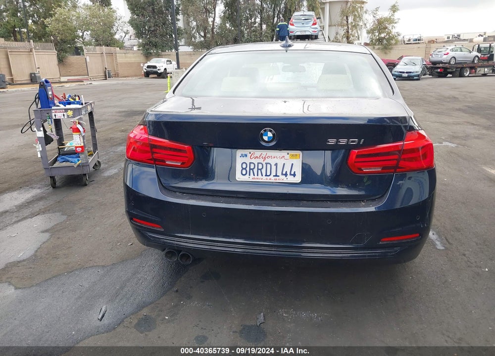 2017 BMW 330I VIN: WBA8B9G34HNU53552