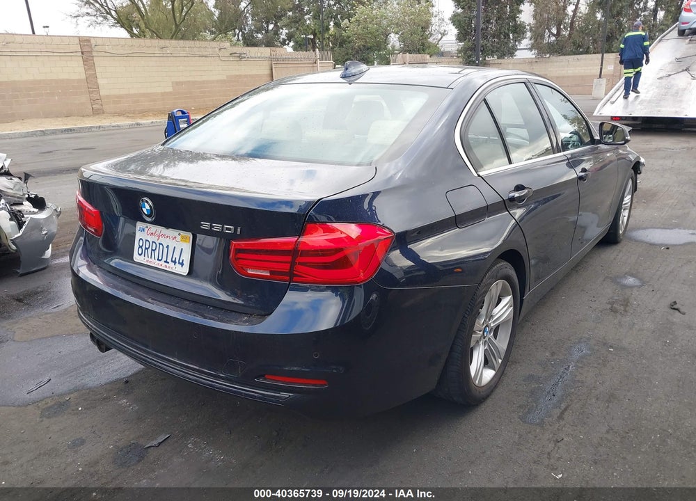 2017 BMW 330I VIN: WBA8B9G34HNU53552