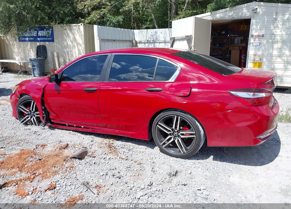 2016 HONDA ACCORD VIN: 1HGCR2F57GA219139