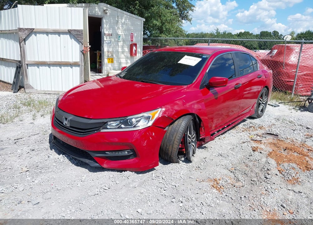 2016 HONDA ACCORD VIN: 1HGCR2F57GA219139