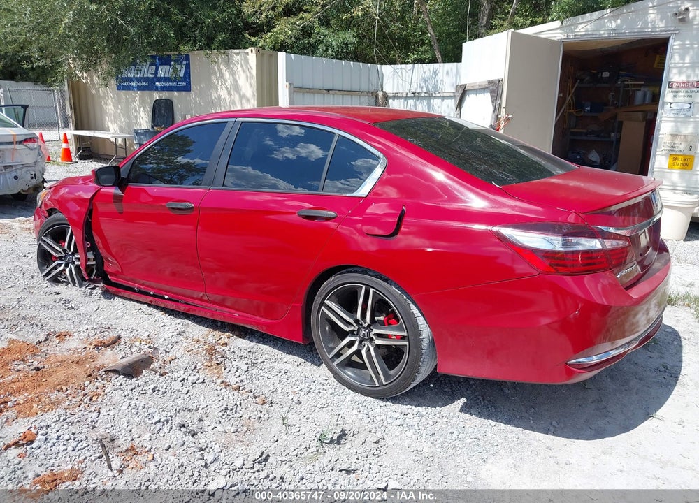2016 HONDA ACCORD VIN: 1HGCR2F57GA219139