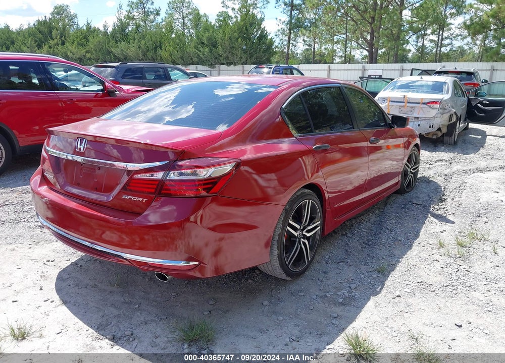 2016 HONDA ACCORD VIN: 1HGCR2F57GA219139