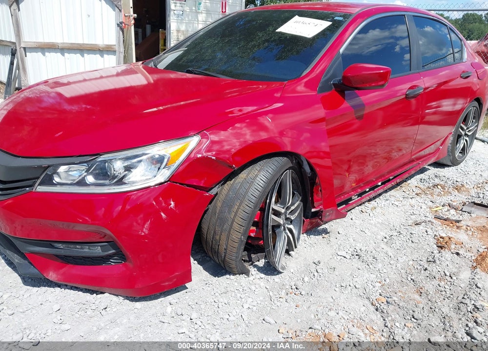 2016 HONDA ACCORD VIN: 1HGCR2F57GA219139