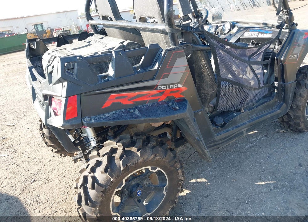2014 POLARIS RZR 800 EPS/800 XC VIN: 4XAVH7EA5EB183603