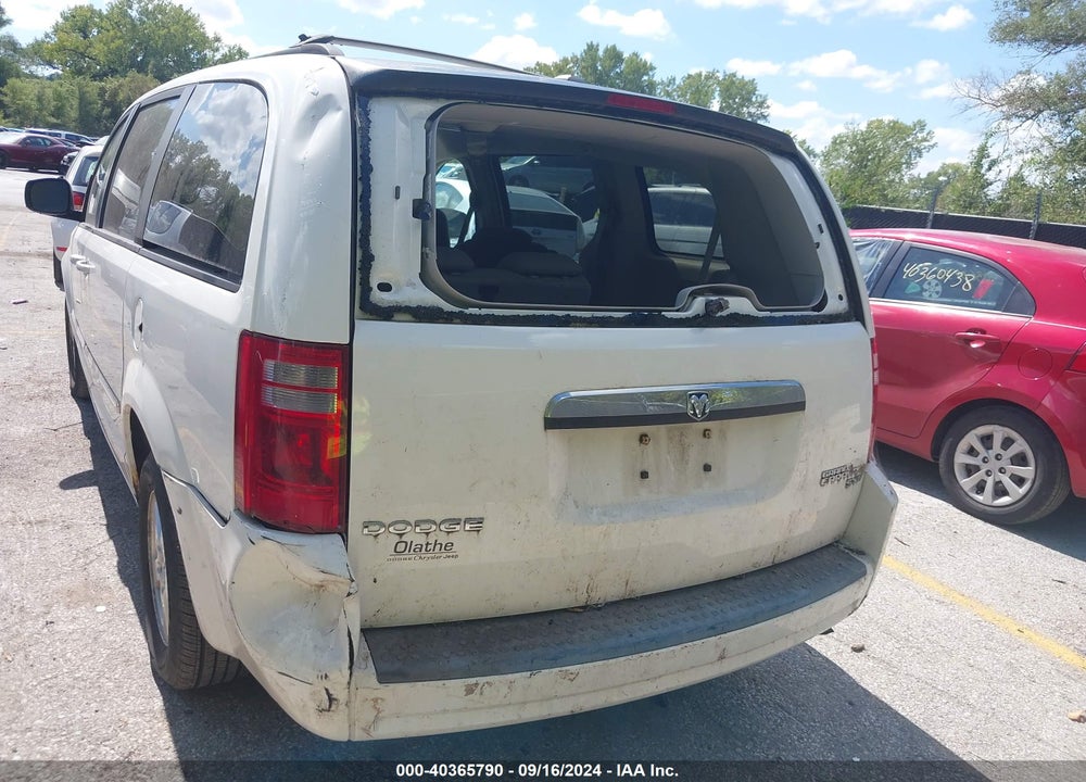 2009 DODGE GRAND CARAVAN SXT VIN: 2D8HN54109R626947