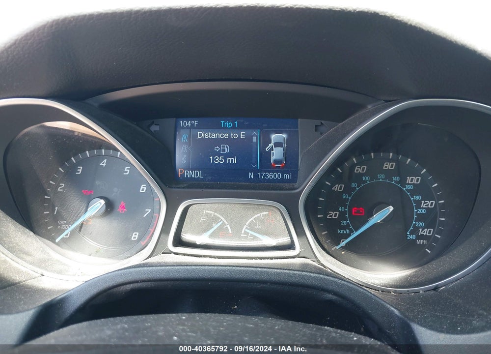 2014 FORD FOCUS SE VIN: 1FADP3F26EL286505