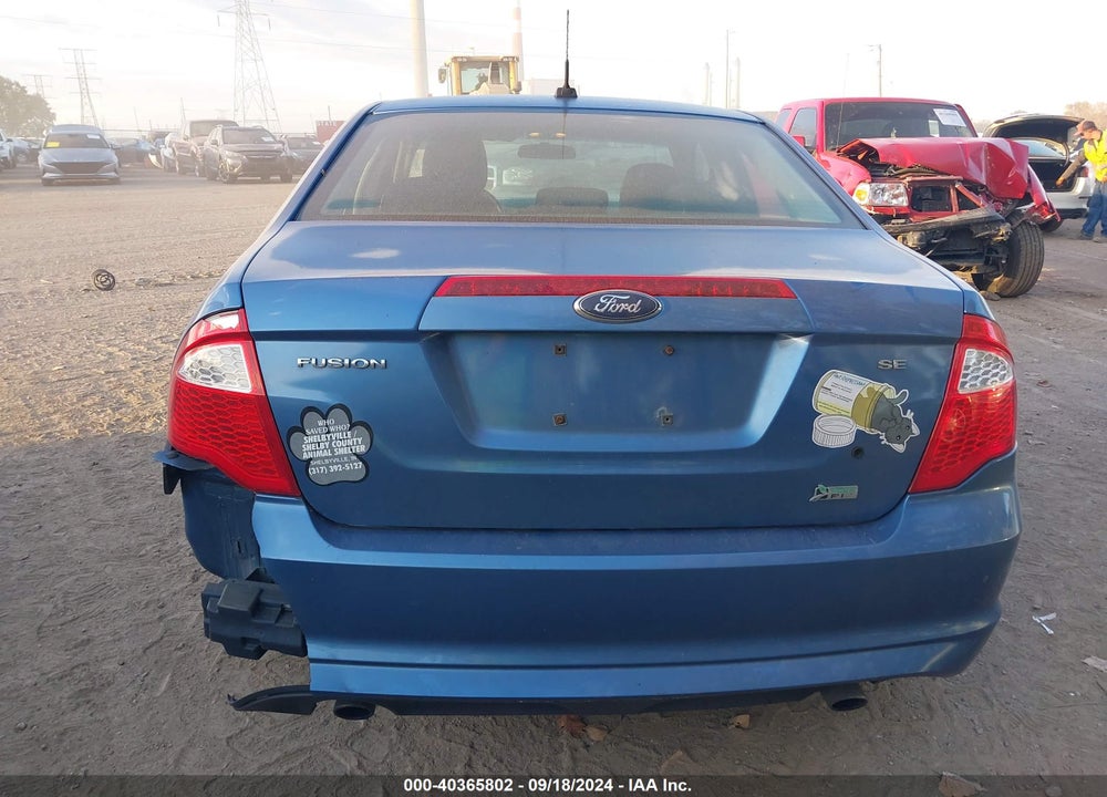 2010 FORD FUSION SE VIN: 3FAHP0HG5AR101168