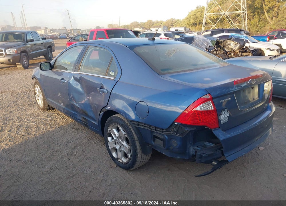 2010 FORD FUSION SE VIN: 3FAHP0HG5AR101168