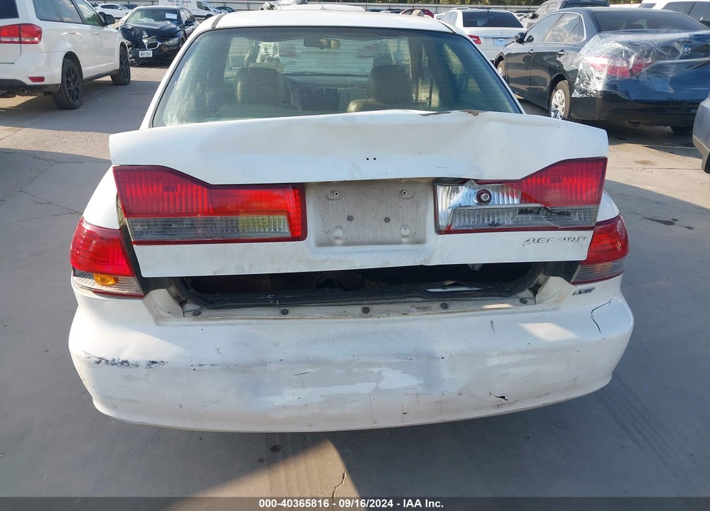 2001 HONDA ACCORD 3.0 EX VIN: 1HGCG16571A054054