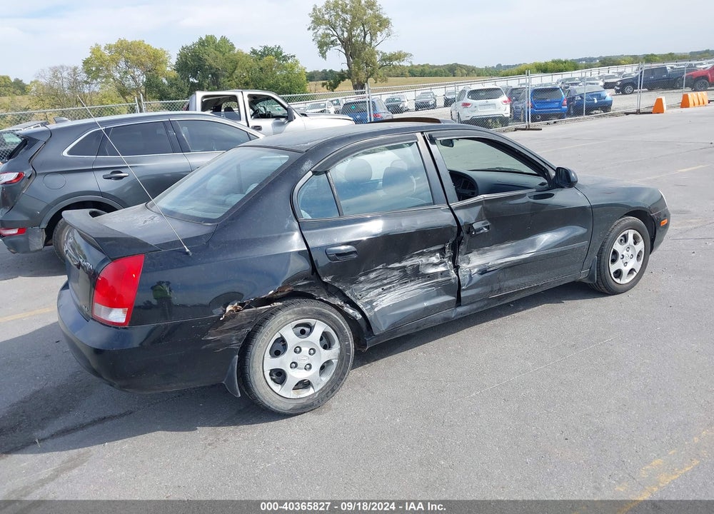 2002 HYUNDAI ELANTRA GLS VIN: KMHDN45D42U446049