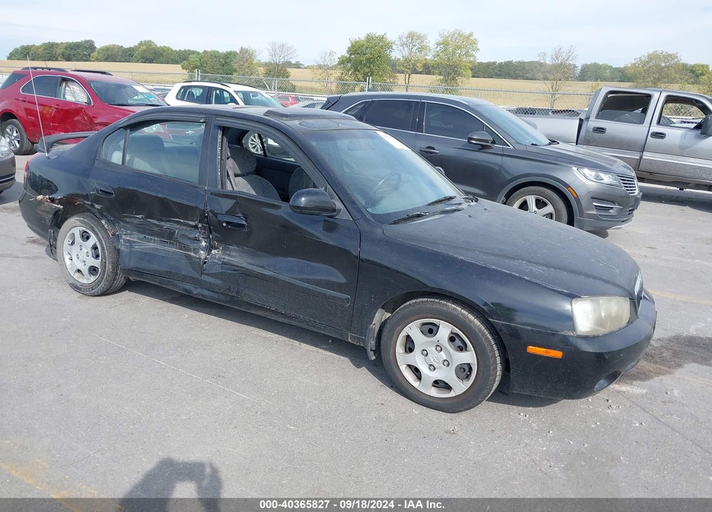 2002 HYUNDAI ELANTRA GLS VIN: KMHDN45D42U446049