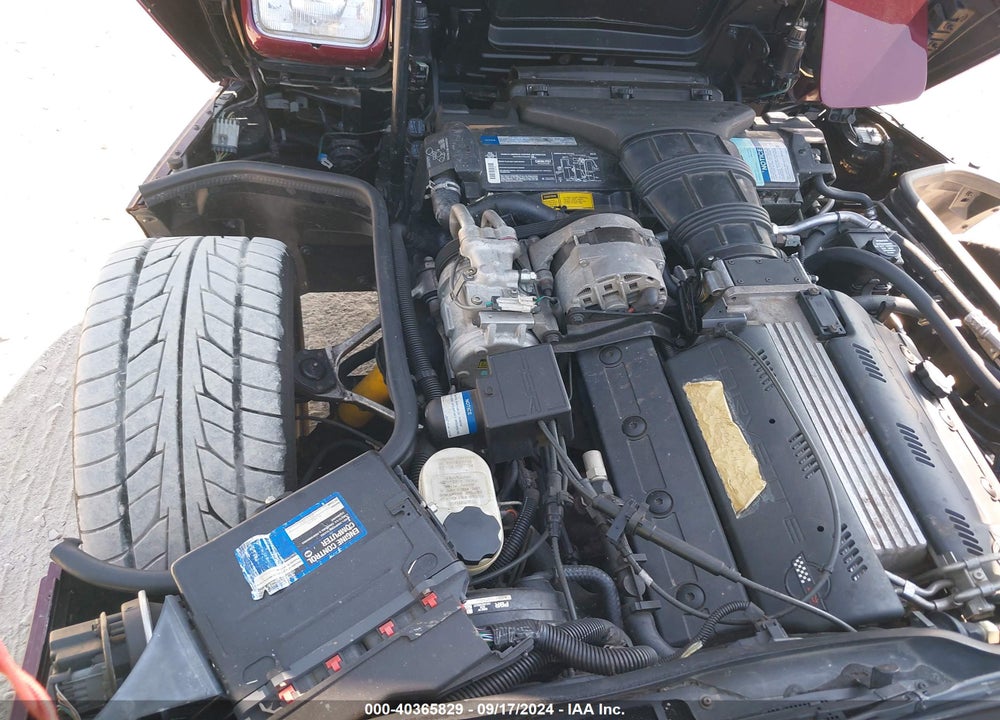 1993 CHEVROLET CORVETTE VIN: 1G1YY33P2P5106462