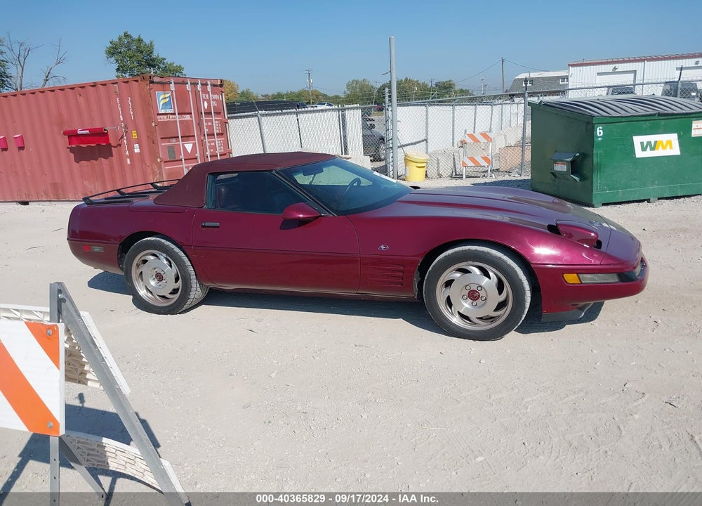 1993 CHEVROLET CORVETTE VIN: 1G1YY33P2P5106462