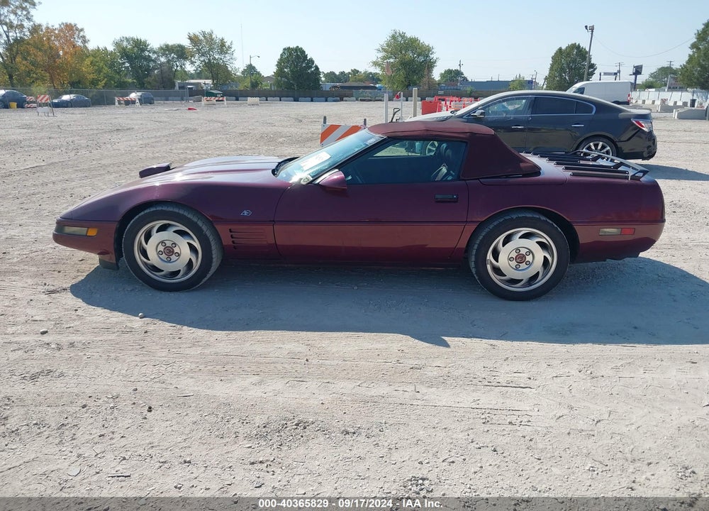 1993 CHEVROLET CORVETTE VIN: 1G1YY33P2P5106462