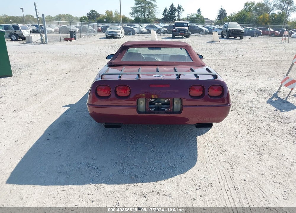 1993 CHEVROLET CORVETTE VIN: 1G1YY33P2P5106462
