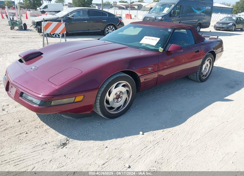 1993 CHEVROLET CORVETTE VIN: 1G1YY33P2P5106462