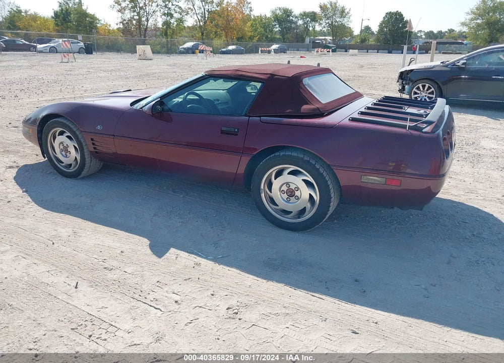 1993 CHEVROLET CORVETTE VIN: 1G1YY33P2P5106462