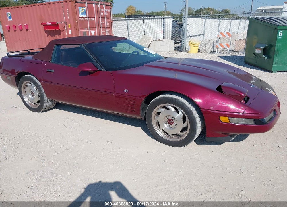 1993 CHEVROLET CORVETTE VIN: 1G1YY33P2P5106462