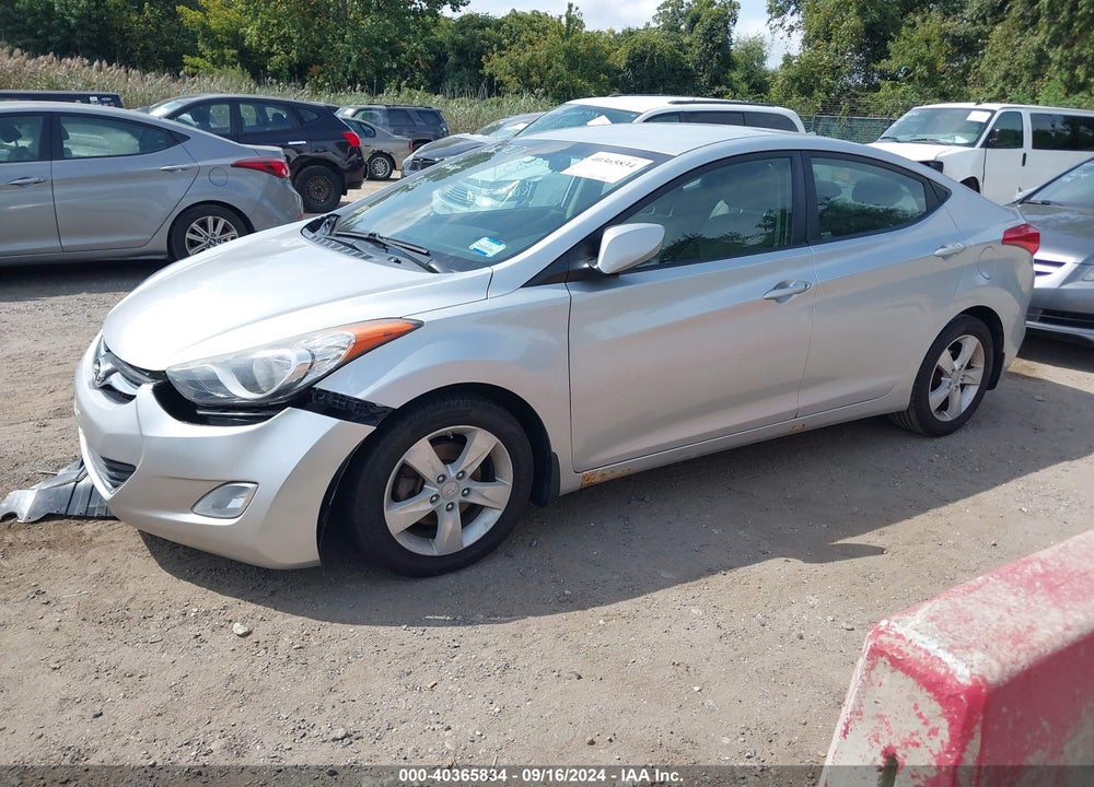 2013 HYUNDAI ELANTRA GLS VIN: 5NPDH4AE8DH168344