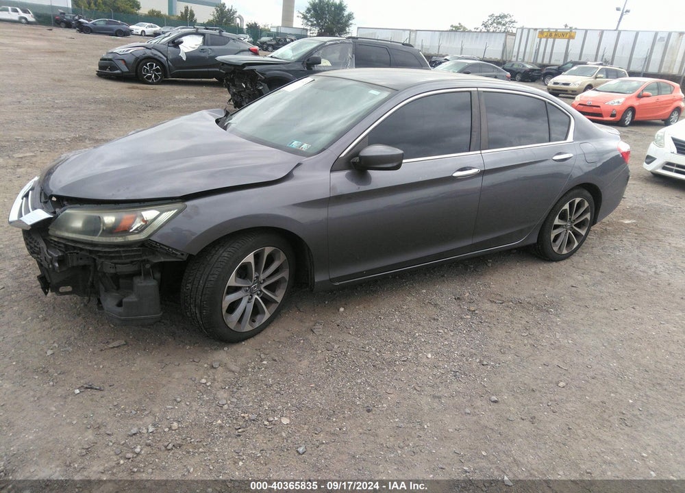 2015 HONDA ACCORD SPORT VIN: 1HGCR2F57FA003550