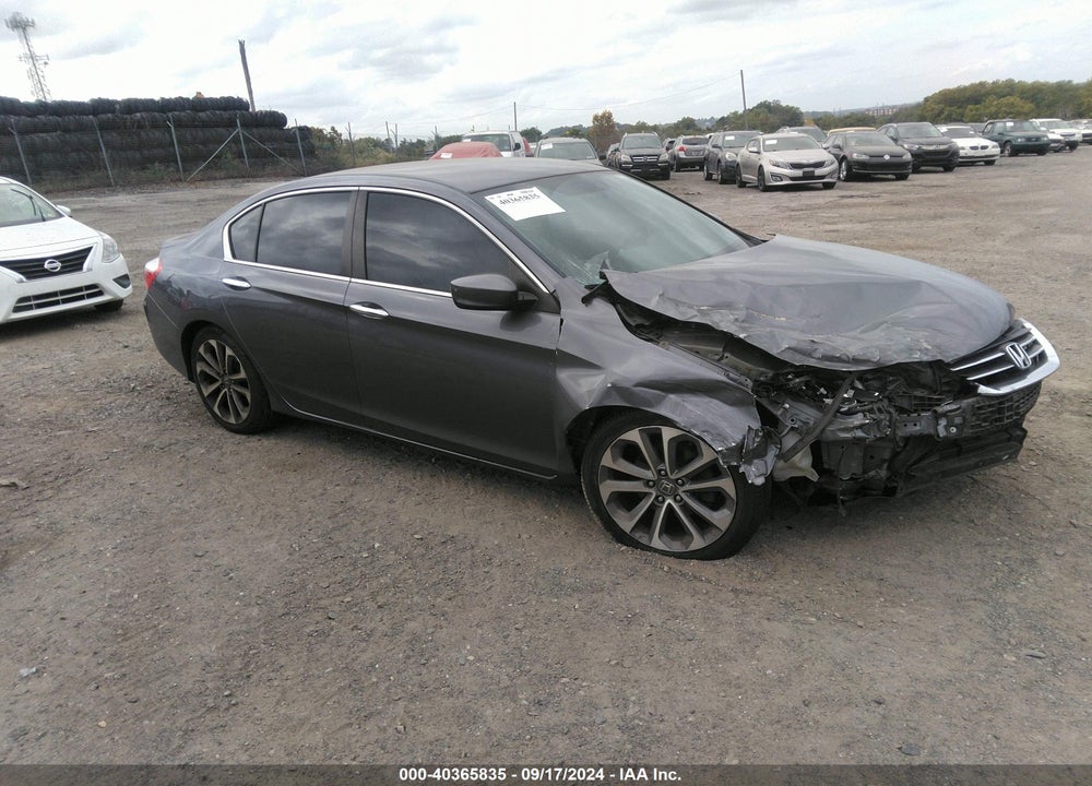2015 HONDA ACCORD SPORT VIN: 1HGCR2F57FA003550