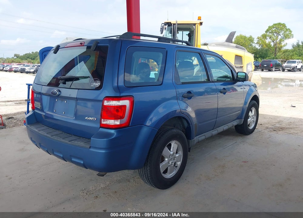 2009 FORD ESCAPE XLS VIN: 1FMCU927X9KB63705