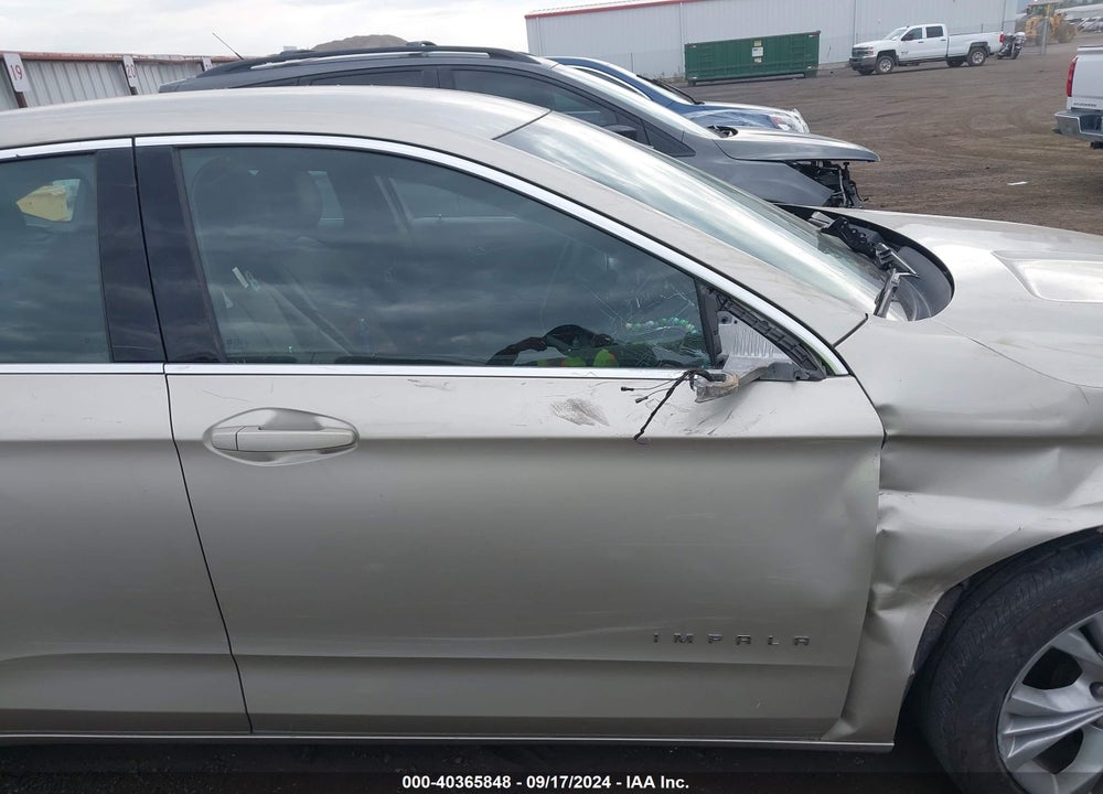2014 CHEVROLET IMPALA 2LT VIN: 2G1125S37E9199380