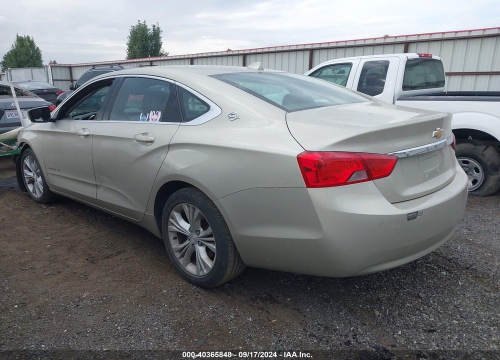 2014 CHEVROLET IMPALA 2LT VIN: 2G1125S37E9199380