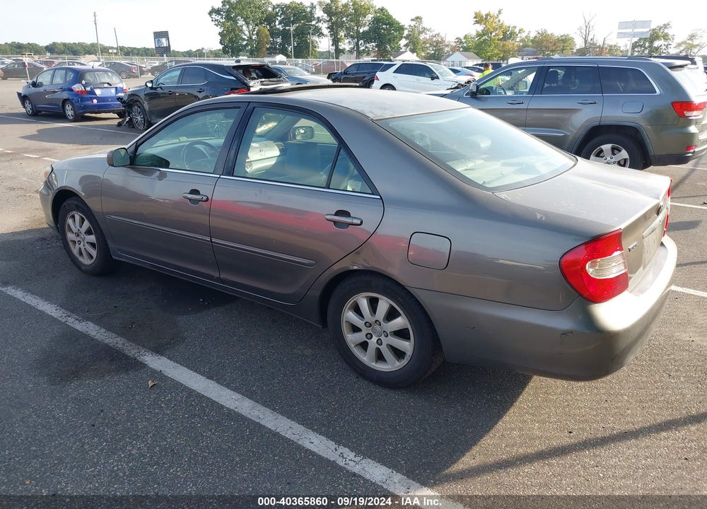 2002 TOYOTA CAMRY XLE V6 VIN: 4T1BF30K62U536484