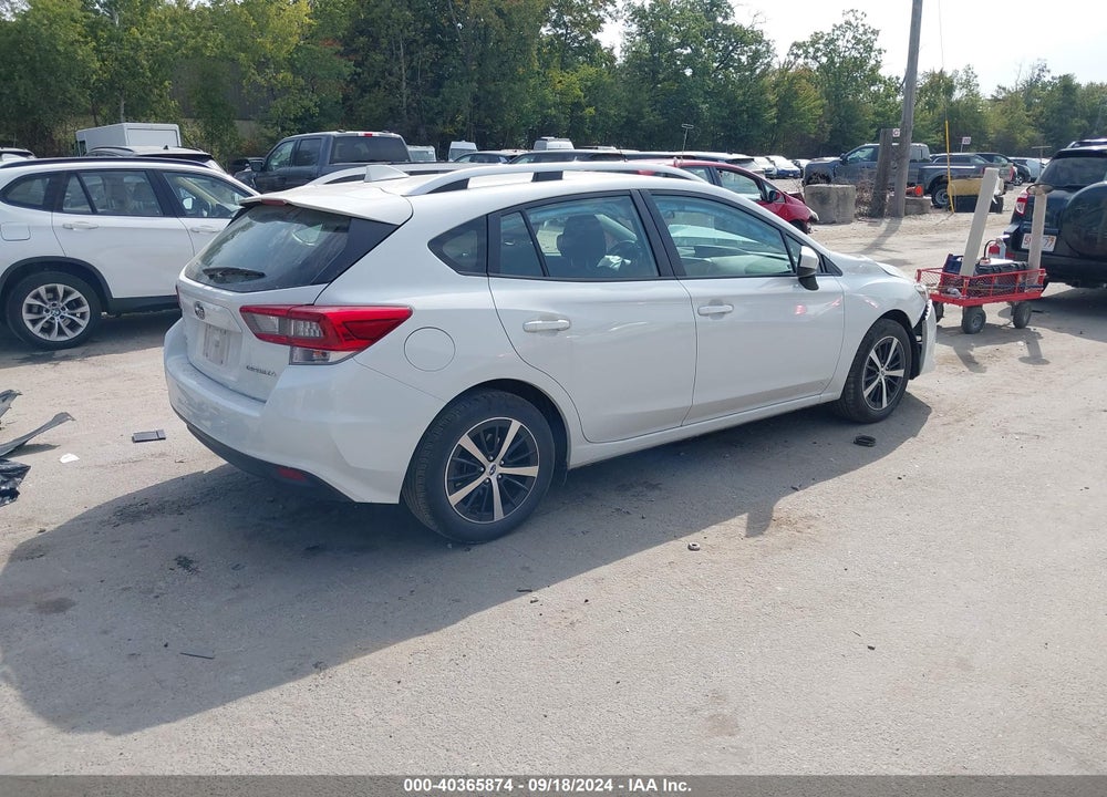 2022 SUBARU IMPREZA PREMIUM 5-DOOR VIN: 4S3GTAV60N3715617