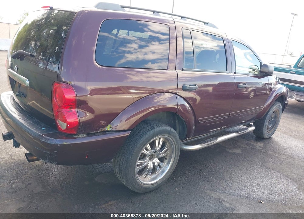 2004 DODGE DURANGO SLT VIN: 1D4HB48D54F143589