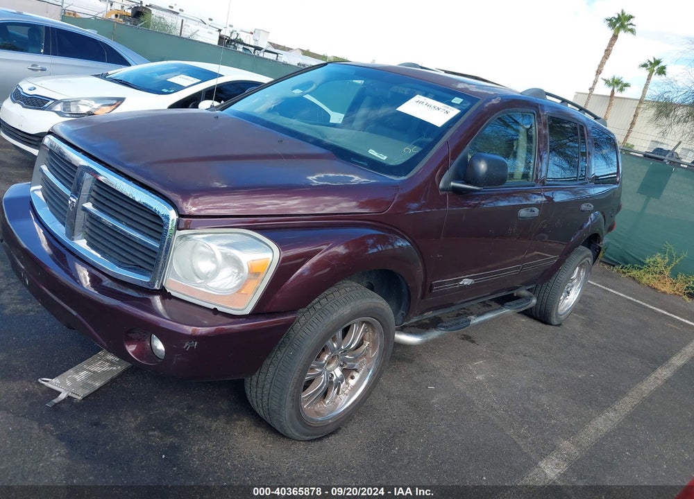 2004 DODGE DURANGO SLT VIN: 1D4HB48D54F143589