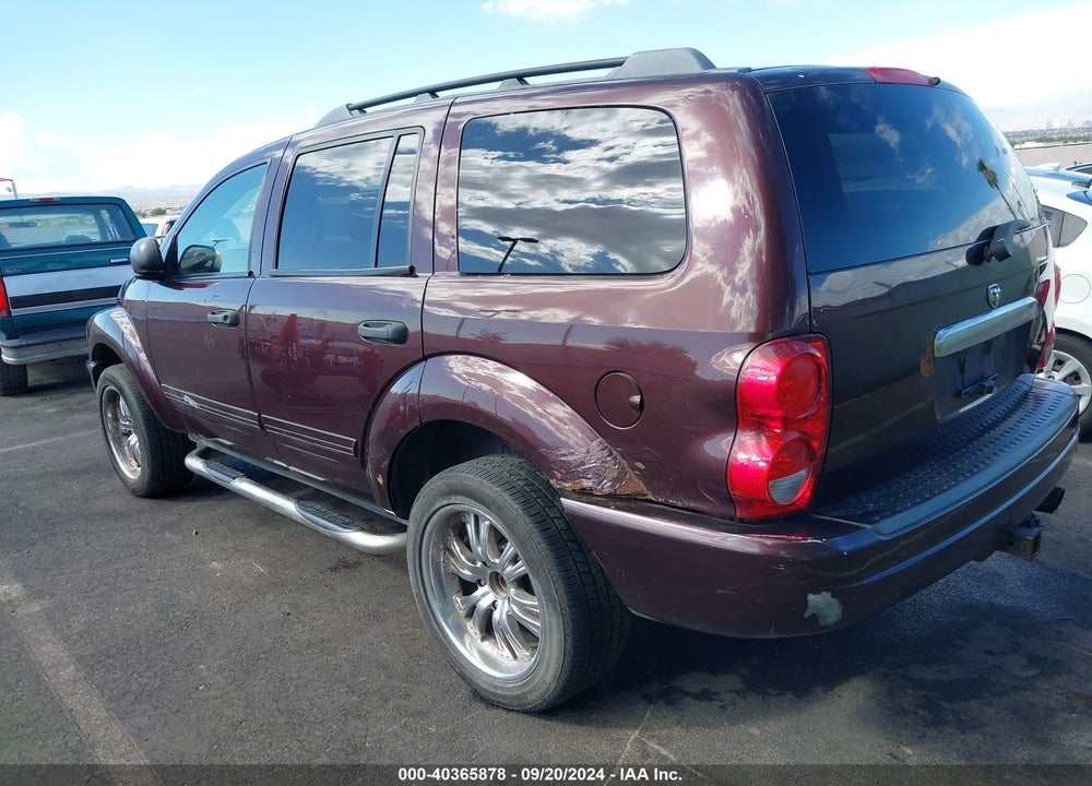2004 DODGE DURANGO SLT VIN: 1D4HB48D54F143589