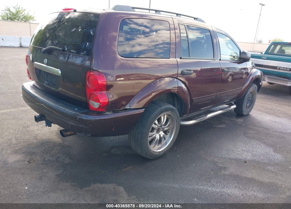 2004 DODGE DURANGO SLT VIN: 1D4HB48D54F143589
