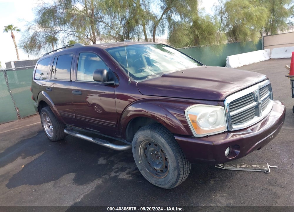 2004 DODGE DURANGO SLT VIN: 1D4HB48D54F143589