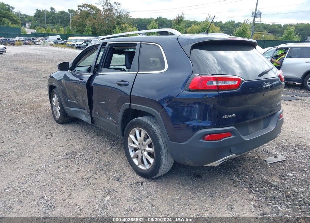 2015 JEEP CHEROKEE LIMITED VIN: 1C4PJMDS1FW706124