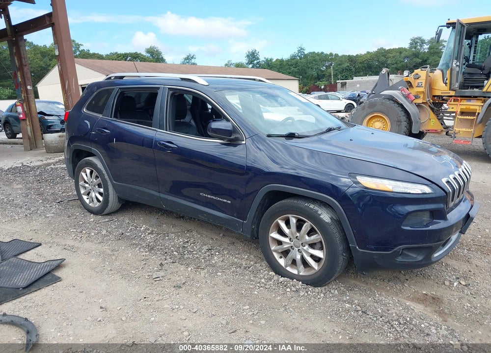 2015 JEEP CHEROKEE LIMITED VIN: 1C4PJMDS1FW706124