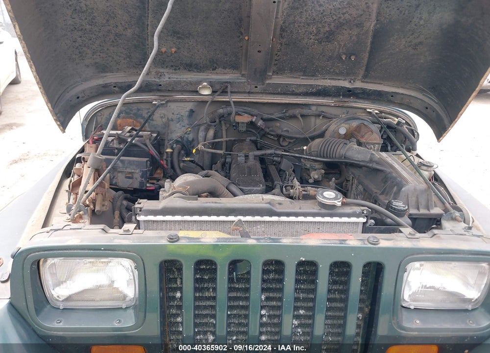 1993 JEEP WRANGLER / YJ SAHARA VIN: 1J4FY49S1PP211377