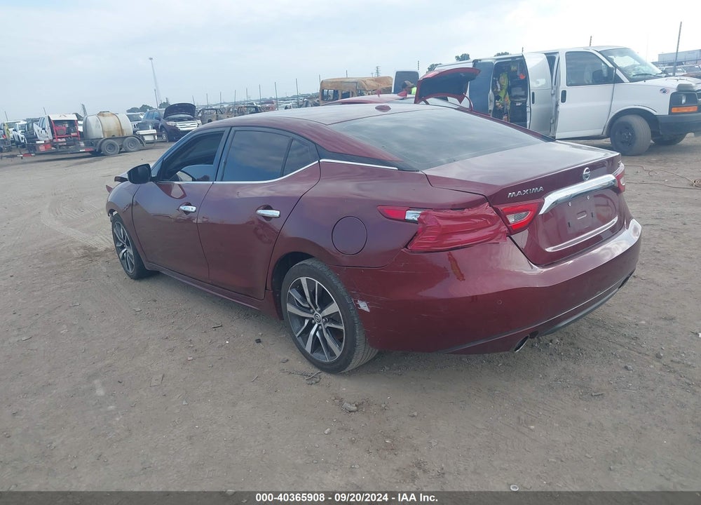 2017 NISSAN MAXIMA 3.5 SV VIN: 1N4AA6AP8HC394329