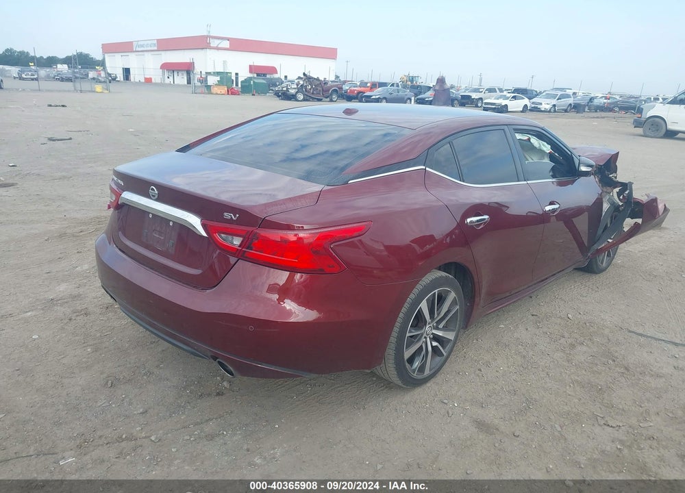 2017 NISSAN MAXIMA 3.5 SV VIN: 1N4AA6AP8HC394329